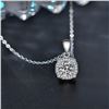 Image 3 : 1 CT GRA CERTIFIED ROUND BRILLIANT 925S NECKLACE