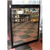 Image 1 : LARGE FRAMED WALL MIRROR 40 INCHES X 51.25 INCHES
