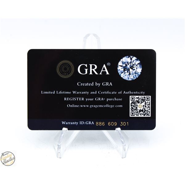 #2891-2.00 CT GRA CERTIFIED ROUND BRILLIANT