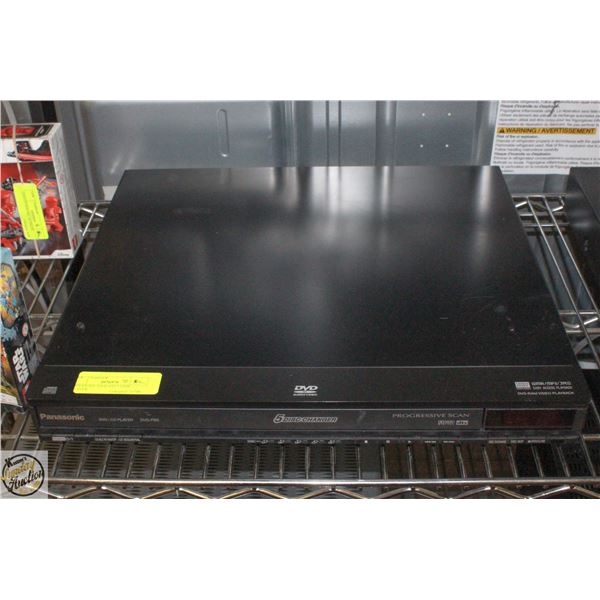 PANASONIC DVD- F65 5 DISK PLAYER