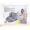 Image 1 : SOFT FLUFFY MASSAGING BOOTIES, NEW IN BOX