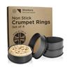 Image 1 : NEW WRENBURY KITCHENWARE 4PC CRUMPET RINGS