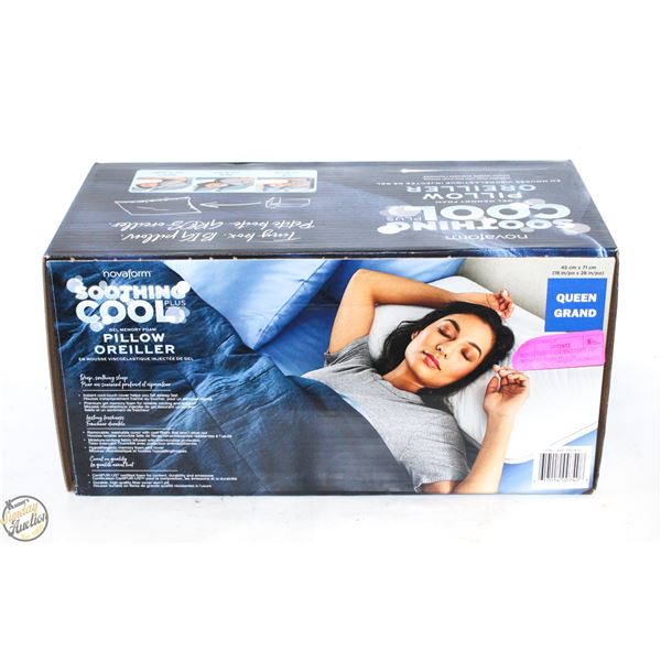 NOVAFORM SOOTHING COOL GEL MEMORY FOAM PILLOW