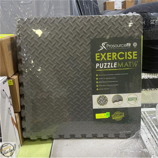 BRAND NEW PRO SOURCE FIT 24 SQ FT 1/2" PUZZLE MATS