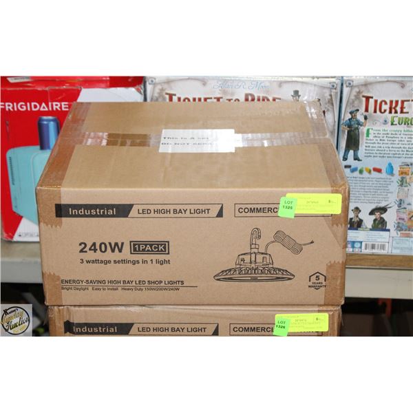 NEW INDUSTRIAL LED HIGH BAY LIGHT SHOP LIGHTS