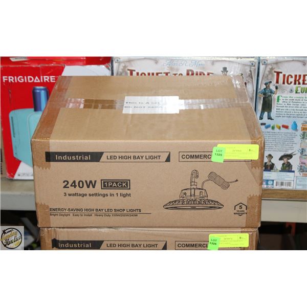 NEW INDUSTRIAL LED HIGH BAY LIGHT SHOP LIGHTS