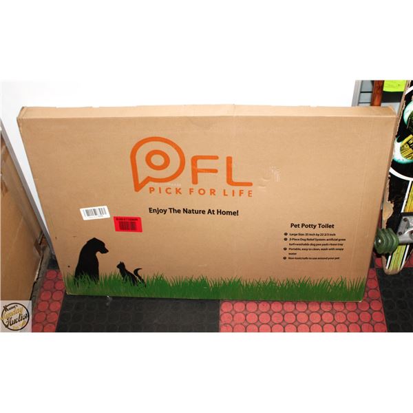PET POTTY TOILET GRASS PATCH 35" X 22" REPACKAGE
