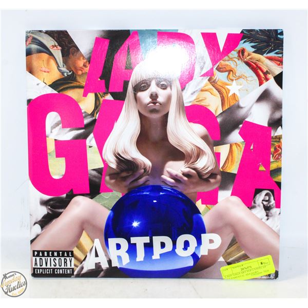 LADY GAGA ART POP 2 VINYL LP SET PARENTAL ADVISORY