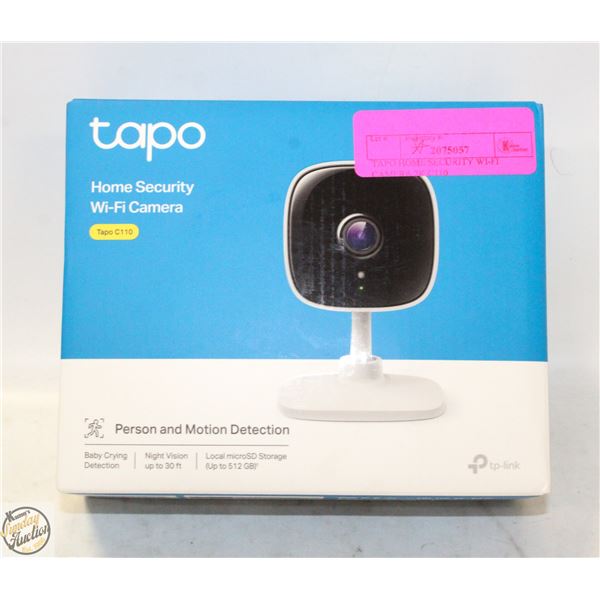TAPO HOME SECURITY WI-FI CAMERA 2K C110