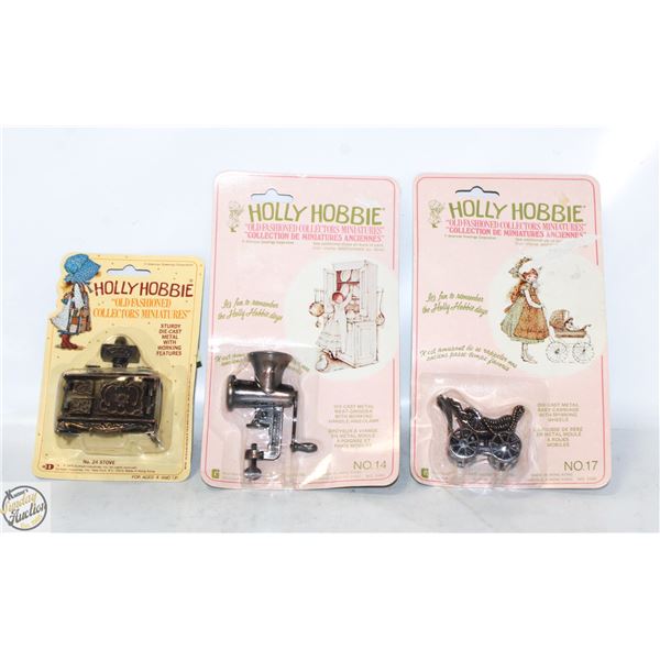 VINTAGE 3 (SEALED) HOLLY HOBBIE