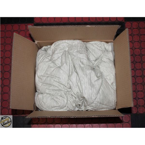 SIMMONS QUEEN SIZE GREEN BLANKET