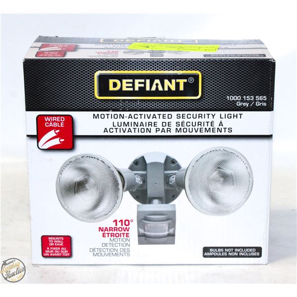 NEW DEFIANT MOTION-ACTIVATED