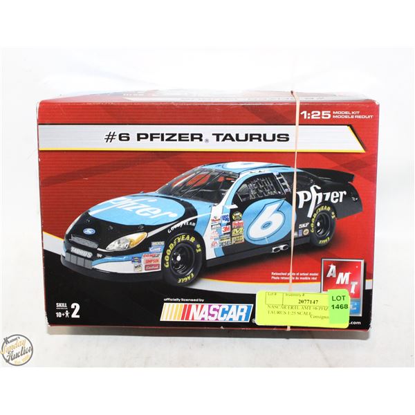 NASCAR ERTL AMT #6 PFIZER TAURUS 1:25 SCALE