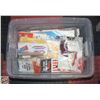 Image 1 : LARGE TUB OF VINTAGE 1960S TO 1980S MODEL ROCKETS