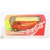 Image 1 : SEALED 1996 COCA-COLA STEPVAN BANK 1:43