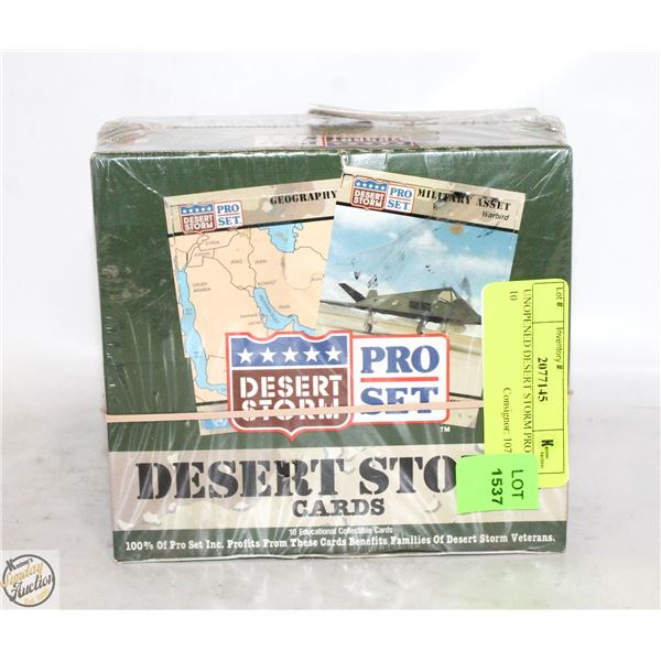 UNOPENED DESERT STORM PRO SET 10