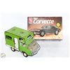 Image 1 : AMT 1963 CORVETTE MODEL KIT & TONKA CAMPER