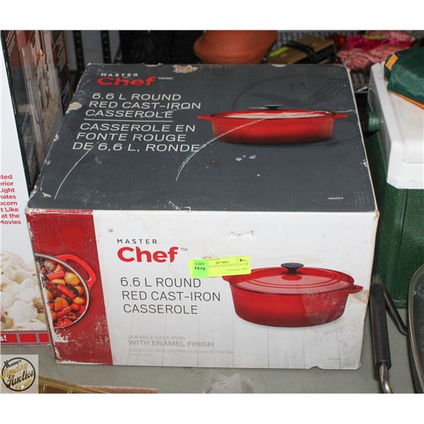 NEW SEALED DUTCH OVEN 6.6 LTR