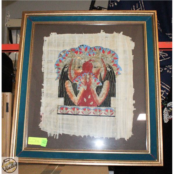 FRAMED EGYPTIAN ART