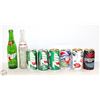 Image 1 : EMPTY NOVELTY 7-UP GLASS BOTTLE,