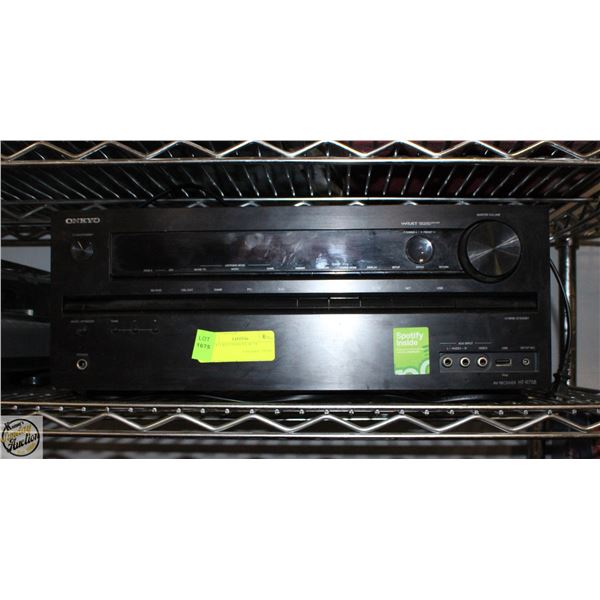 ONKYO RECEIVER HT-R758