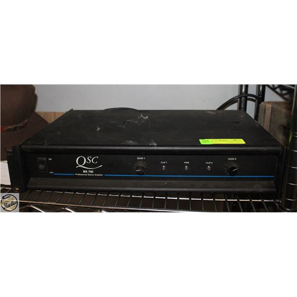 QSC MX 700 PROFESSIONAL STEREO AMPLIFIER