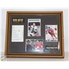 Image 1 : FRAMED WAYNE GRETZKY LIMITED PLAYING CARDS