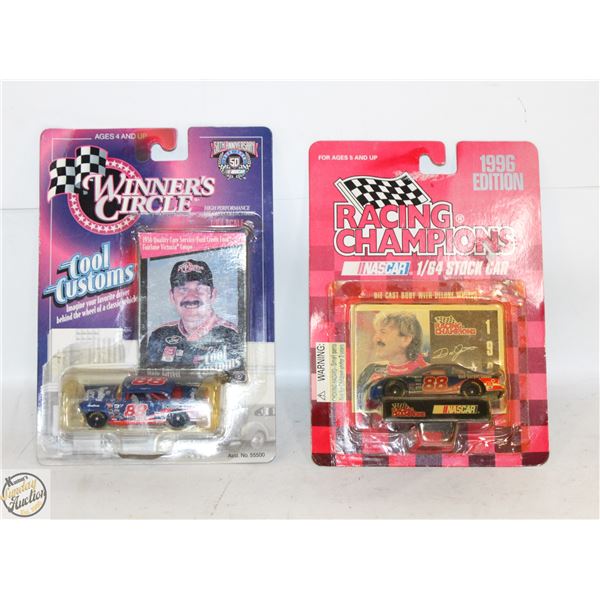 2 NASCAR #88 DALE JARRETT DIECASTS