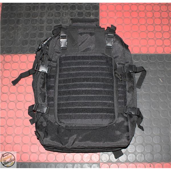 NEW TACTICAL BACKPACK BLACK