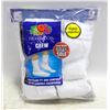 Image 1 : WHITE CREW SOCKS 12-16 SIZE 6-PACK FRUIT OF THE LO