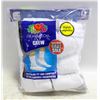 Image 1 : WHITE CREW SOCKS 12-16 SIZE 6-PACK FRUIT OF THE LO