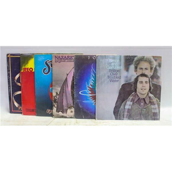 ASSORTED VINTAGE RECORDS INCL STEVE MILLER