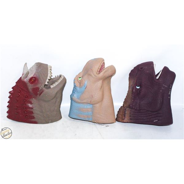 3 DISNEY MOVIE "DINOSAURS" RUBBER HAND