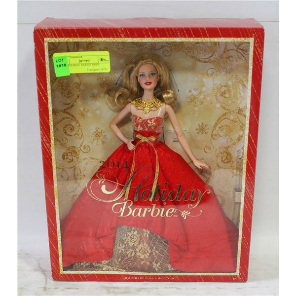 2014 HOLIDAY BARBIE NRFB