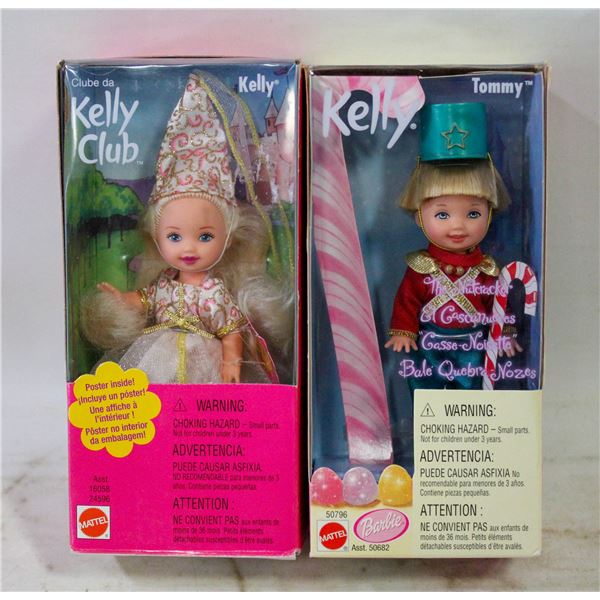 TOMMY NUTCRAKER AND PRINCESS KELLY BARBIES