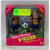 Image 1 : 1999 KELLY AND TOMMY SOCCER BARBIE DOLLS