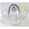 Image 1 : ESTATE CRYSTAL PUNCH BOWL SET + ORNATE