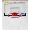Image 1 : DOOR HANGING NBA BASKETBALL HOOP 12" X 18" HOOP-9"