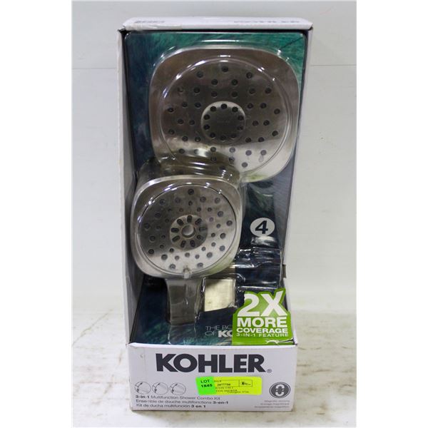 KOHLER ADJUSTE 3 IN 1 MULTIFUNCTION SHOWER