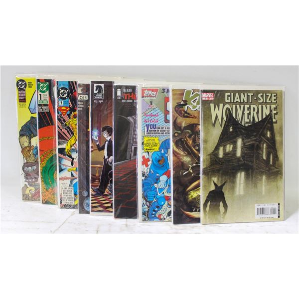 ASSORTED #1 ISSUES COMIC LOT, DC MARVEL INDY