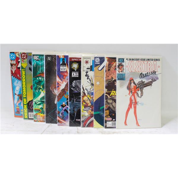 ASSORTED #1 ISSUES COMIC LOT, DC MARVEL INDY