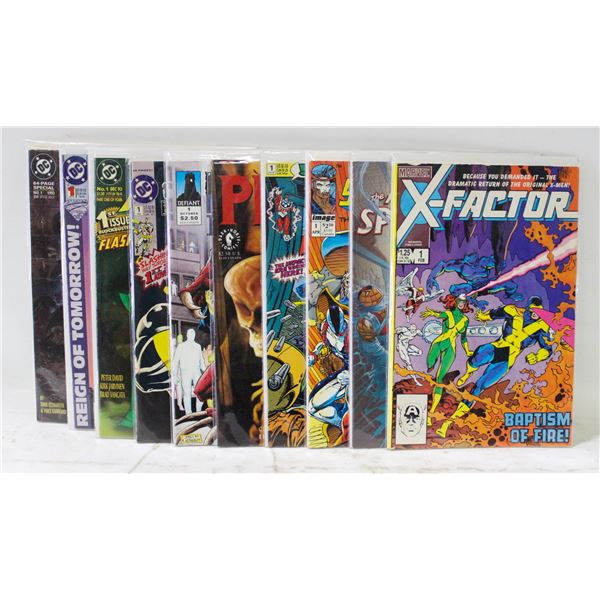 ASSORTED #1 ISSUES COMIC LOT, DC MARVEL INDY