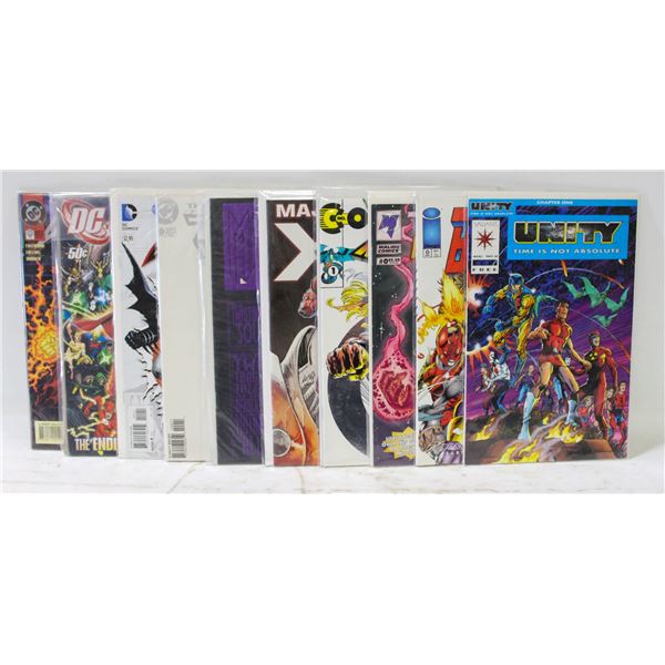 ASSORTED #0 ISSUES COMIC LOT, DC MARVEL INDY