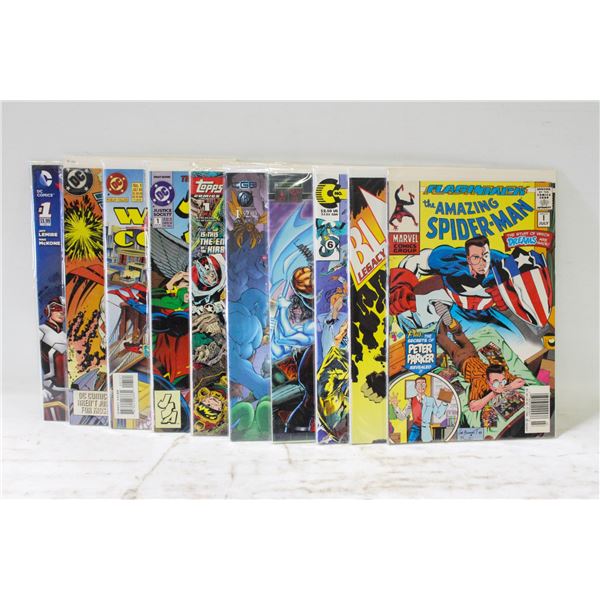 ASSORTED #1 ISSUES COMIC LOT, DC MARVEL INDY