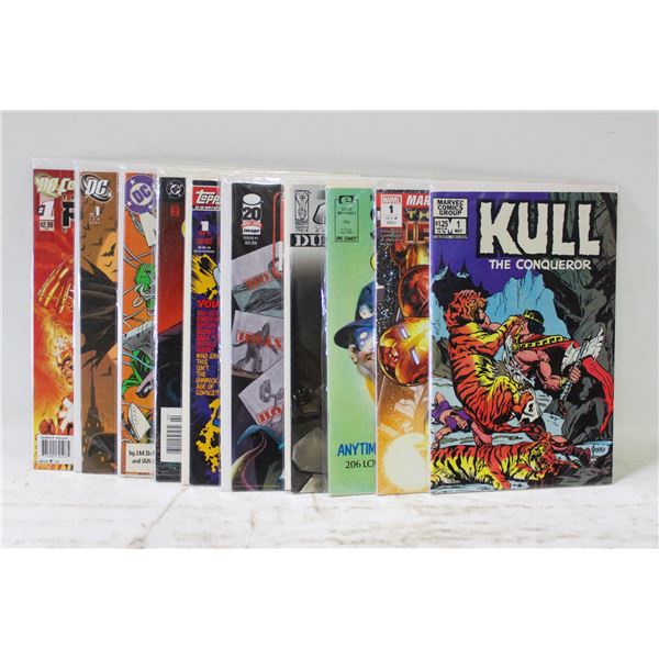 ASSORTED #1 ISSUES COMIC LOT, DC MARVEL INDY