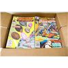 Image 1 : APPROX 150 ASSORTED OLD COMICS, ONE BOX COMIC LOT