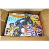 Image 1 : APPROX 150 ASSORTED OLD COMICS, ONE BOX COMIC LOT