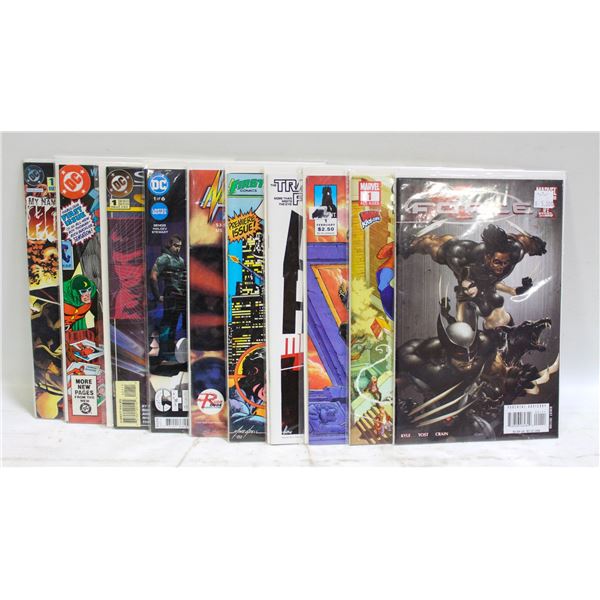 ASSORTED #1 ISSUES COMIC LOT, DC MARVEL INDY