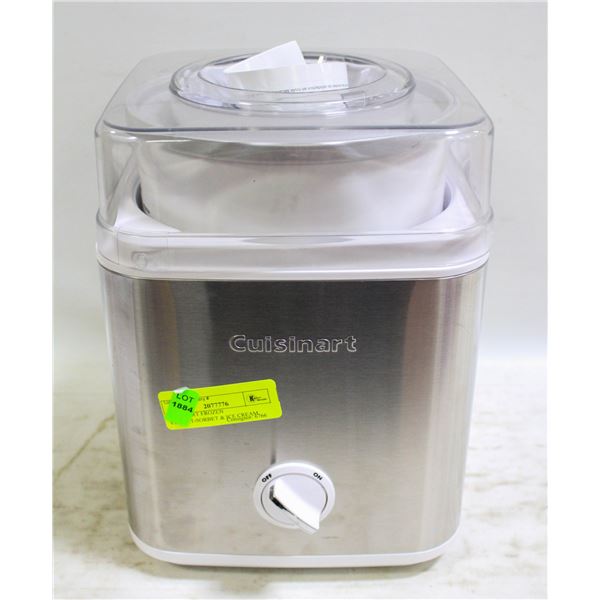 CUISINART FROZEN YOGURT-SORBET & ICE CREAM MAKER