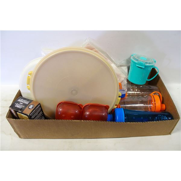 TUPPERWARE, BLENDER BOTTLES & MORE